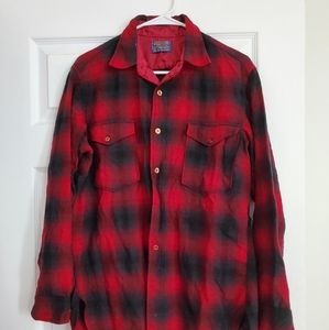 Pendelton Men's Size 16 Wool Button Up Shirt